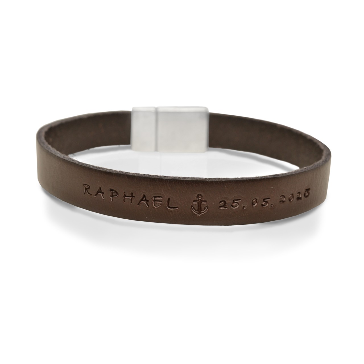 Konfirmation-Armband-Geschenk-Gravur-Lederarmband