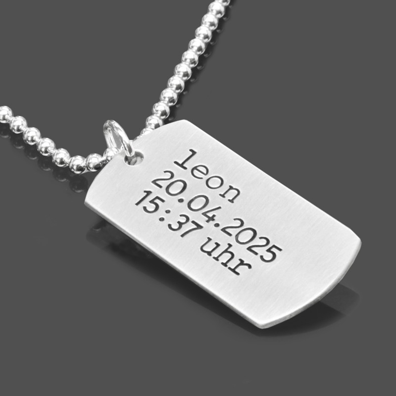 Kette-Vater-Herrenkette-personalisiert-925-Silber