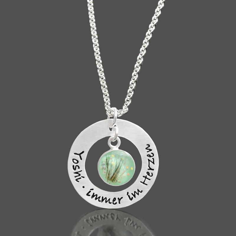 Tierhaarschmuck-Erinnerung-personalisiert-Silber-Tierhaar