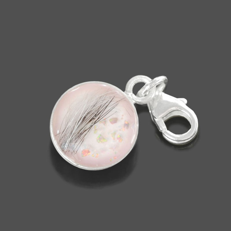 Tierhaarschmuck-Erinnerungsschmuck-Charm