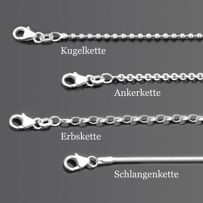 Halskette Kommunion Geschenk Junge HEAVEN SENT Christenfisch Silberkette