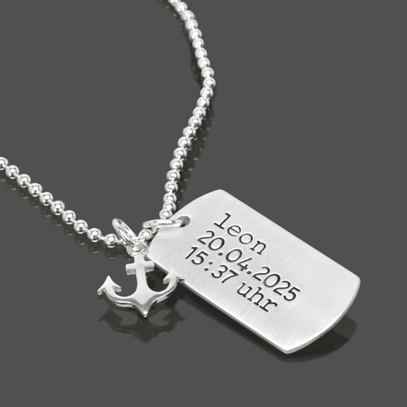 Kette-Vater-Herrenkette-personalisiert-Kindername