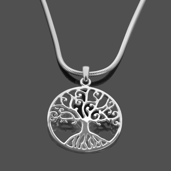 Lebensbaum-Kette-Simple-925-Silber-Kette-Familienbaum